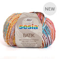 Sesia Batik Aran Print Yarn 10ply#Colour_PSYCHEDELIC (455) - NEW