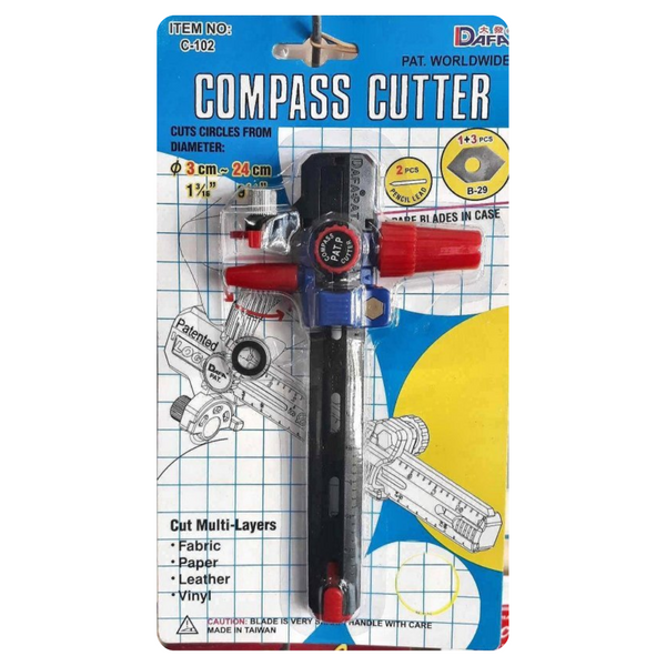 Dafa C-102 Compass Cutter - 3 to 24cm