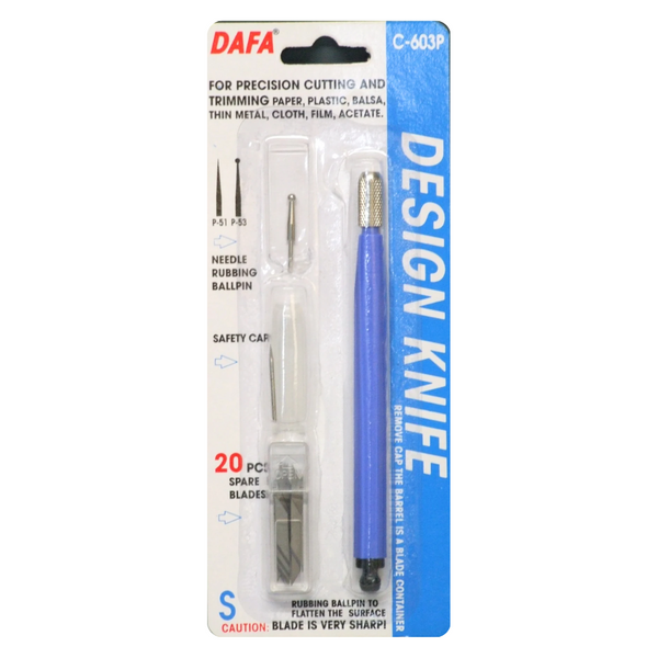 Dafa C-603P Pen Knife With Blade Needle & Ball