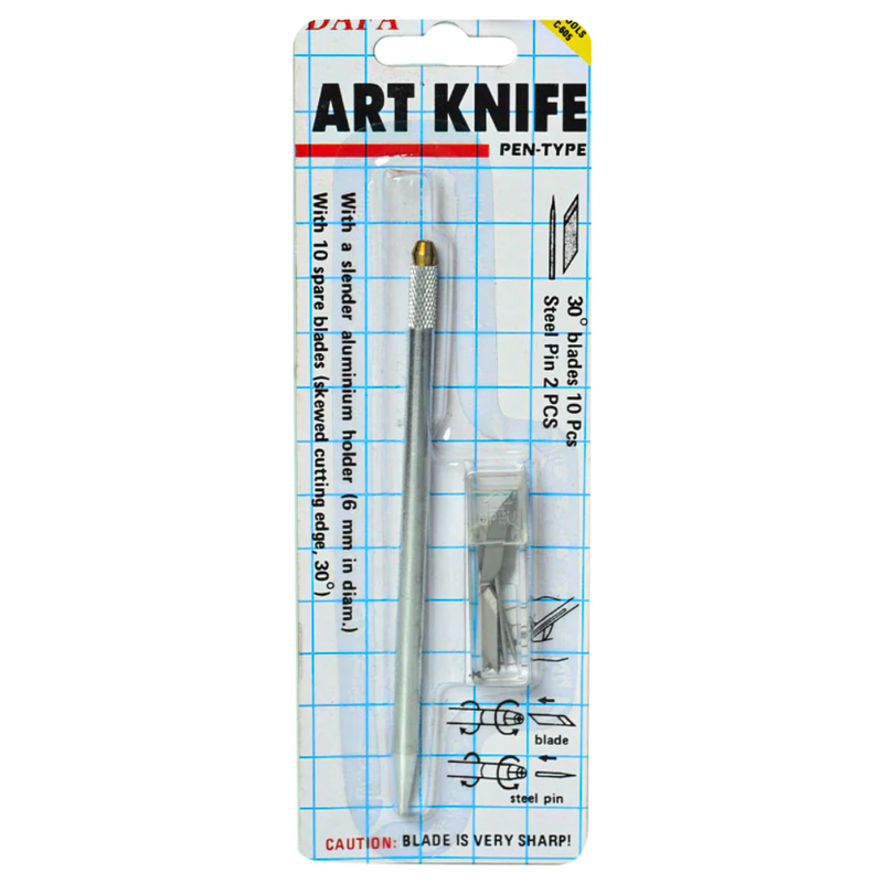 Dafa C-605 Art Knife & 10 Blades