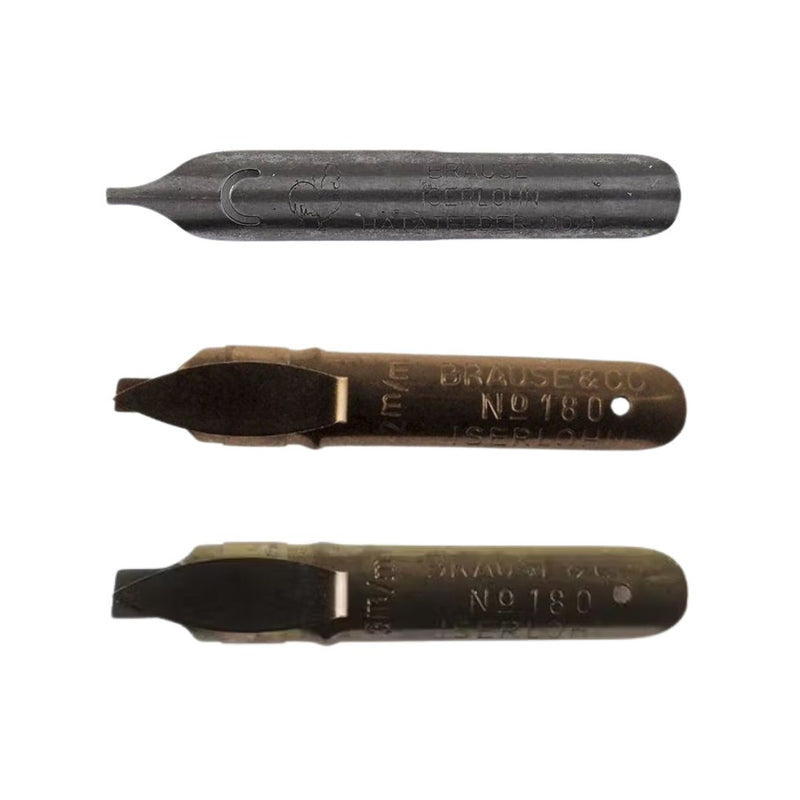 Brause Calligraphy Nib Set Left Handed