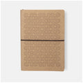 Ciak Vogue A5 Lined Notebook#Colour_TAN RHOMBUS