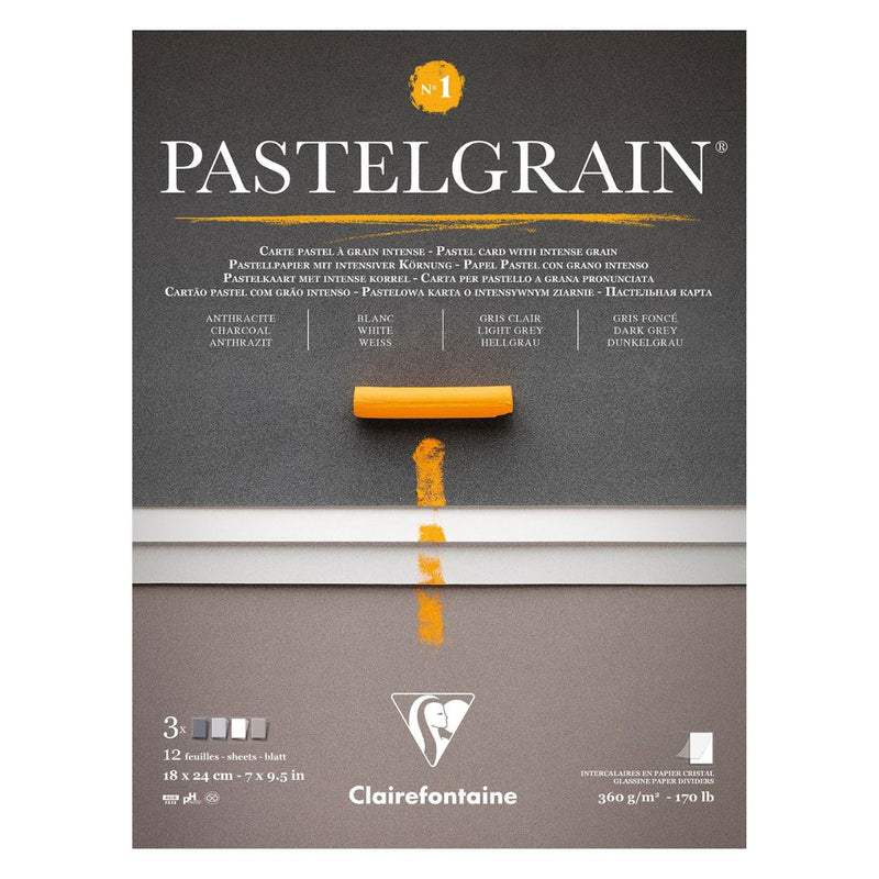 Clairefontaine No.1 12 Sheet PastelGrain Pad