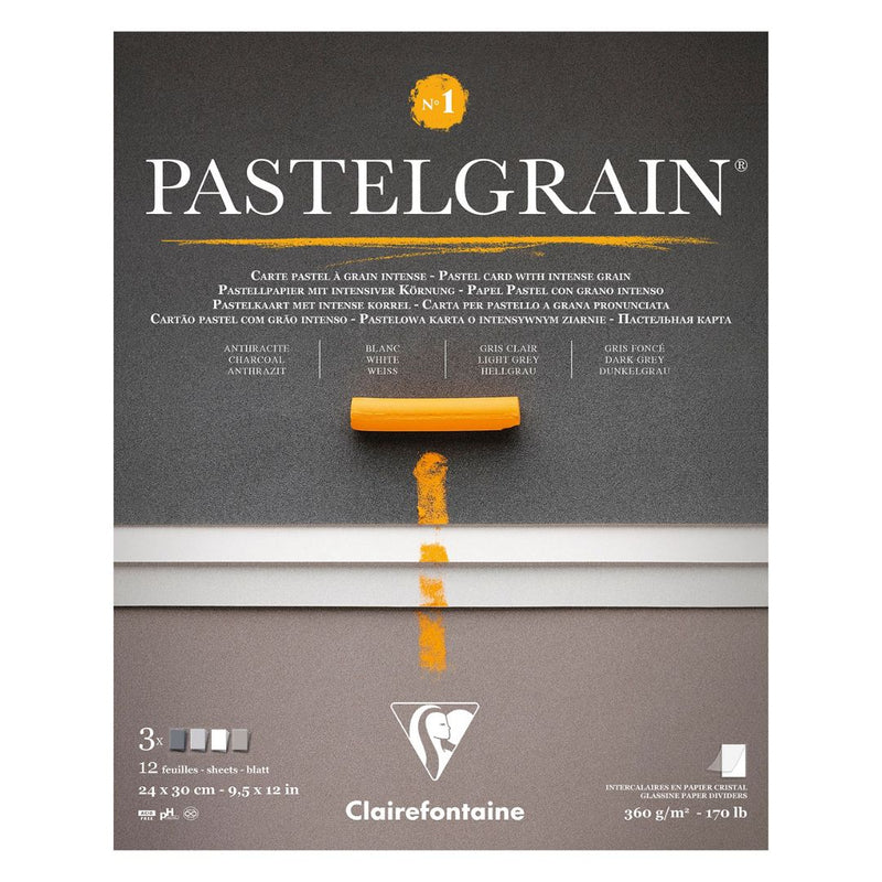 Clairefontaine No.1 12 Sheet PastelGrain Pad