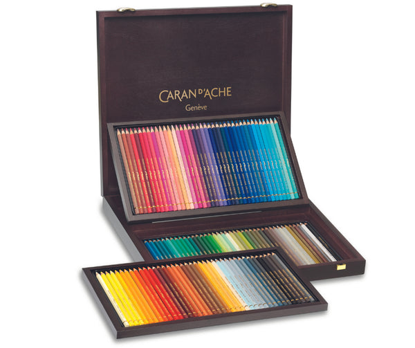 Caran D'ache Pablo Coloured Pencils - Wooden Box Of 120