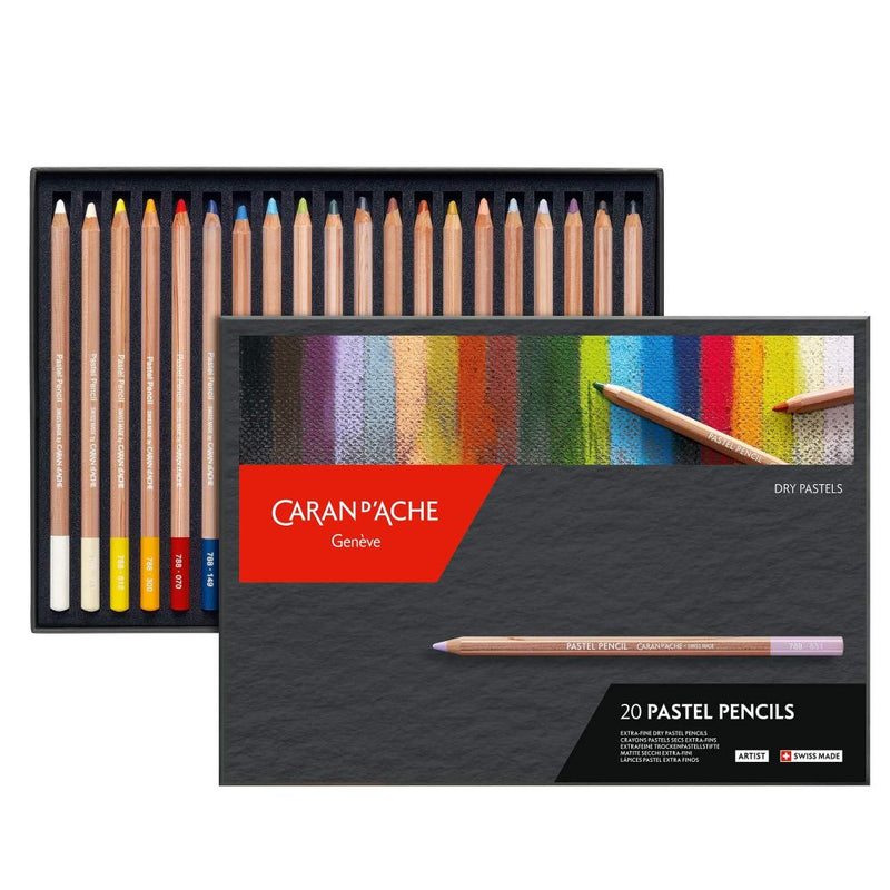 Caran d'Ache Pastel Pencils Set of 20