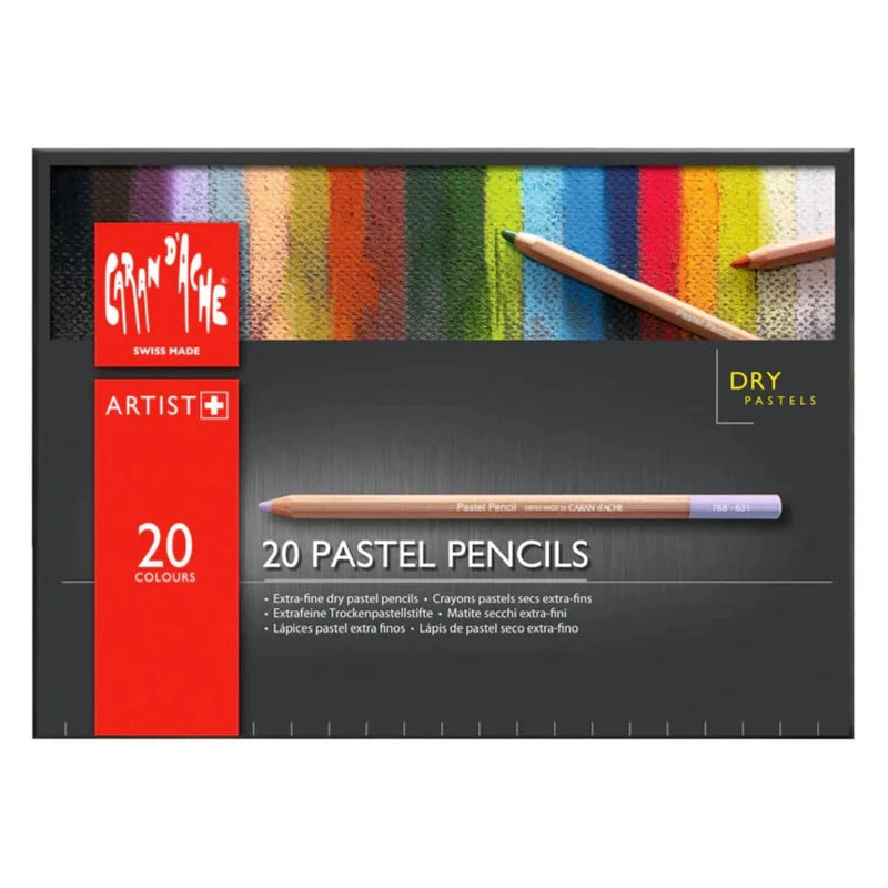 Caran d'Ache Pastel Pencils Set of 20