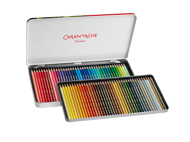 Caran d'Ache Prismalo Water Soluble Pencils Set of 80