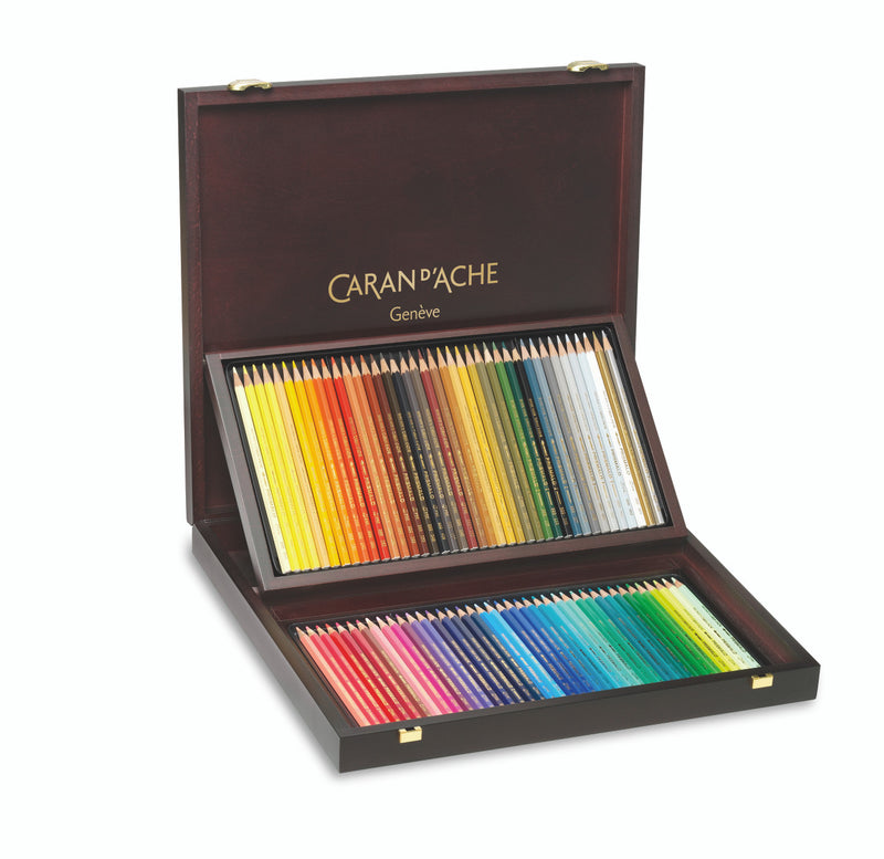 Caran d'Ache Prismalo Wooden Box Set of 80