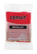 Cernit 56g Metallic Polymer Clay#Colour_RED