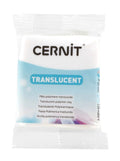 Cernit 56g Translucent Polymer Clay#Colour_GLITTER WHITE