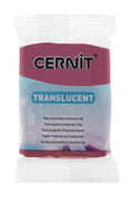 Cernit 56g Translucent Polymer Clay#Colour_WINE RED