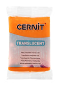 Cernit 56g Translucent Polymer Clay#Colour_ORANGE