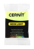 Cernit 56g Neon Light Polymer Clay#Colour_YELLOW