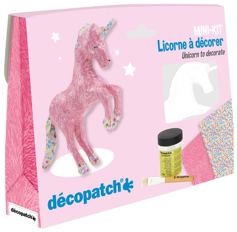 Decopatch Unicorn Mini Mache Kit