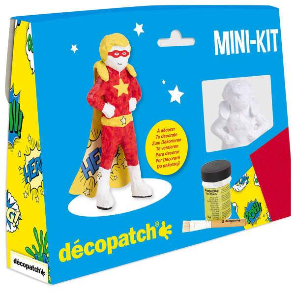 Decopatch Superhero Mini Mache Kit