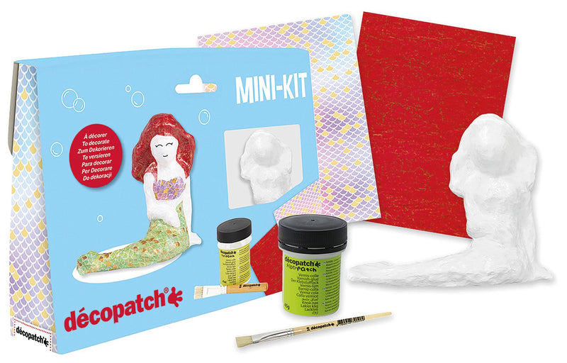 Decopatch Mermaid Mini Mache Kit