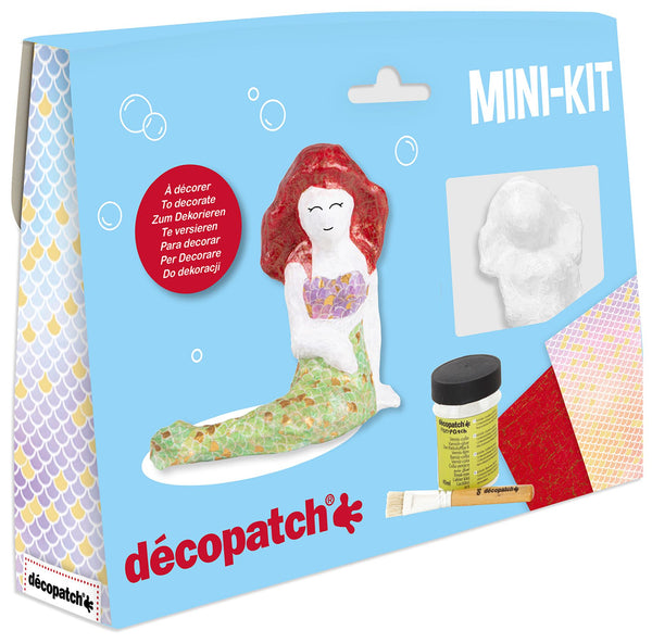 Decopatch Mermaid Mini Mache Kit