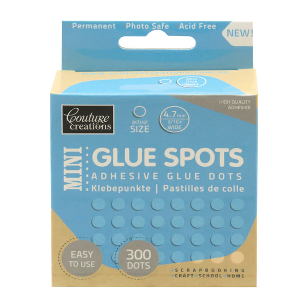 Couture Creations Adhesive 3D Mini Glue Spots 300 Pieces