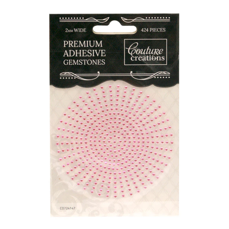 Couture Creations 2mm Adhesive Gemstones 424 Pieces