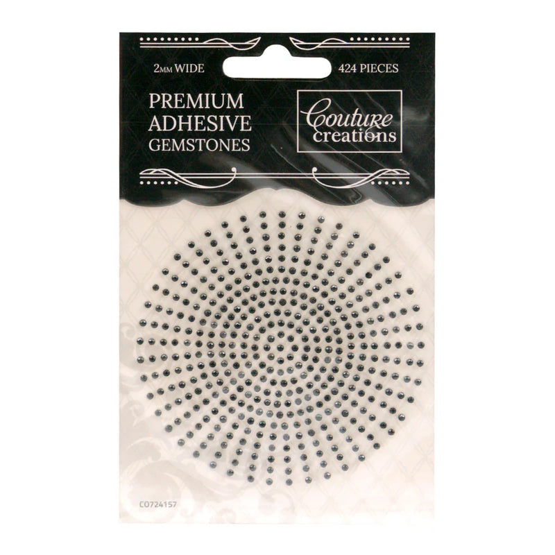 Couture Creations 2mm Adhesive Gemstones 424 Pieces