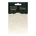 Couture Creations 3mm Adhesive Pearls 206 Pieces#Colour_SNOW WHITE