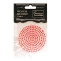 Couture Creations 3mm Adhesive Pearls 206 Pieces#Colour_RADIANT RED