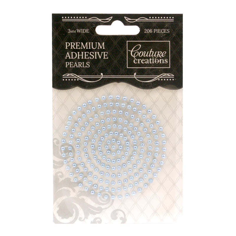 Couture Creations 3mm Adhesive Pearls 206 Pieces