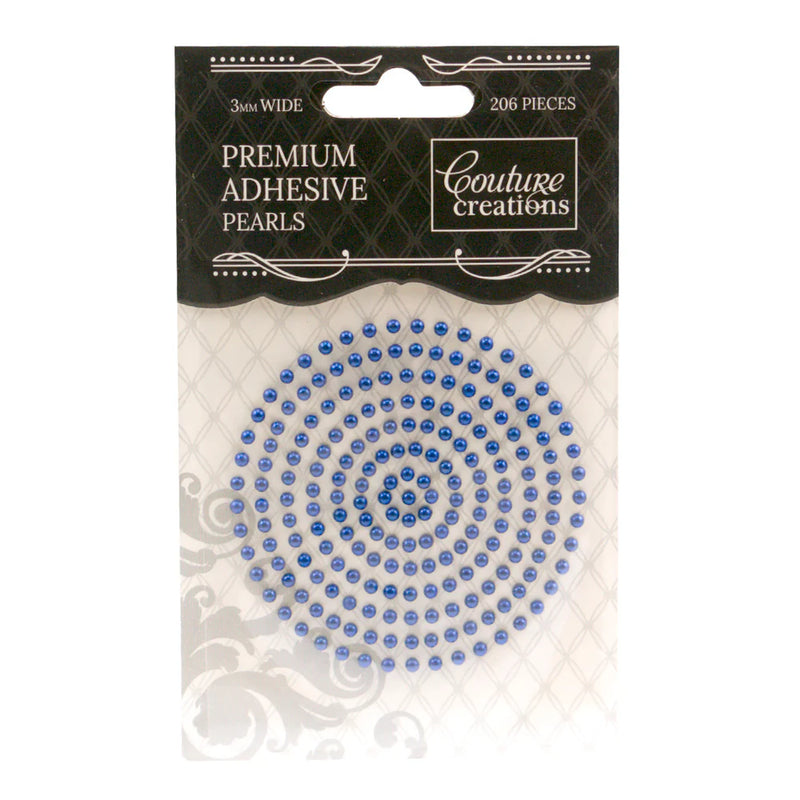 Couture Creations 3mm Adhesive Pearls 206 Pieces