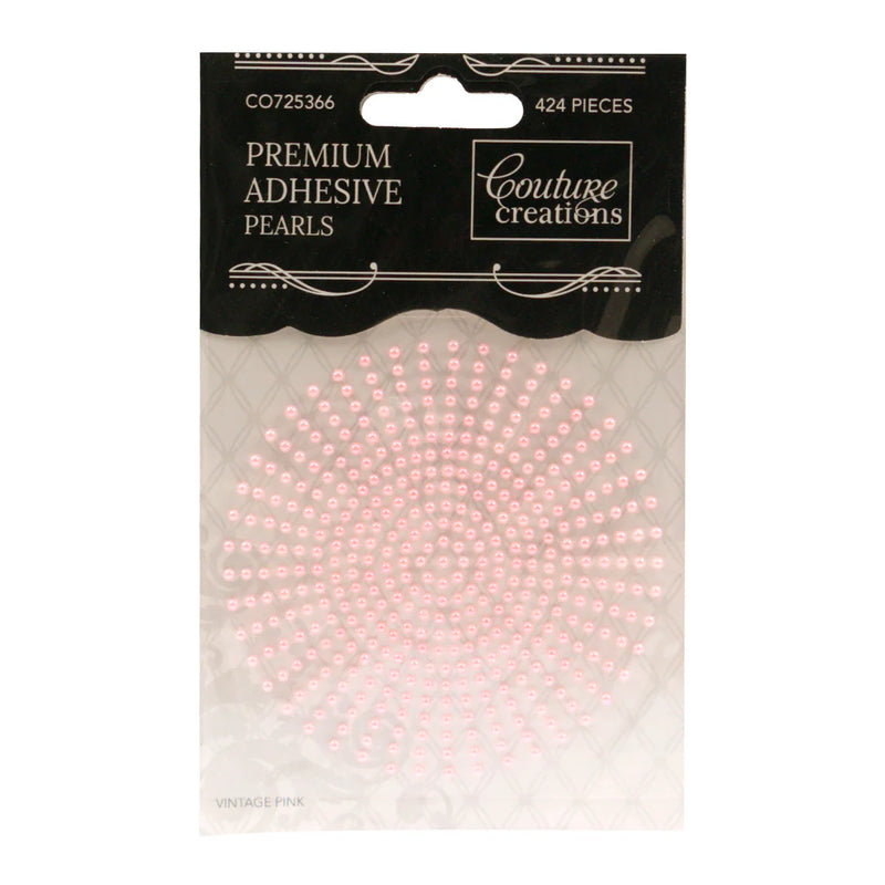 Couture Creations 2mm Adhesive Pearls 424 Pieces