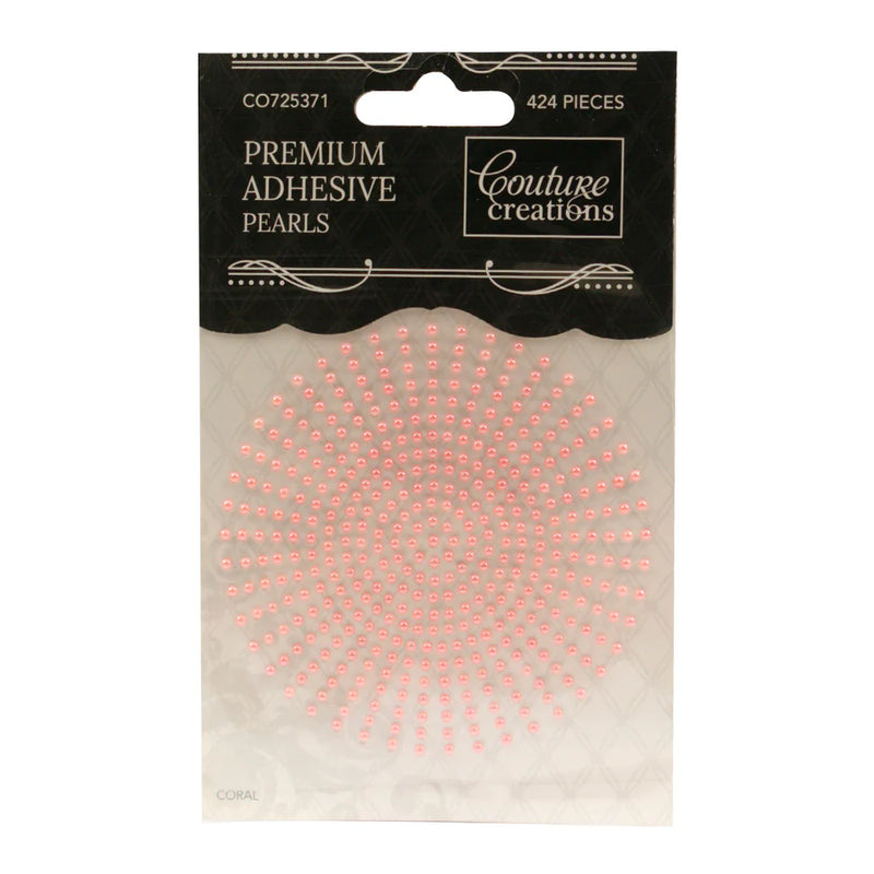 Couture Creations 2mm Adhesive Pearls 424 Pieces