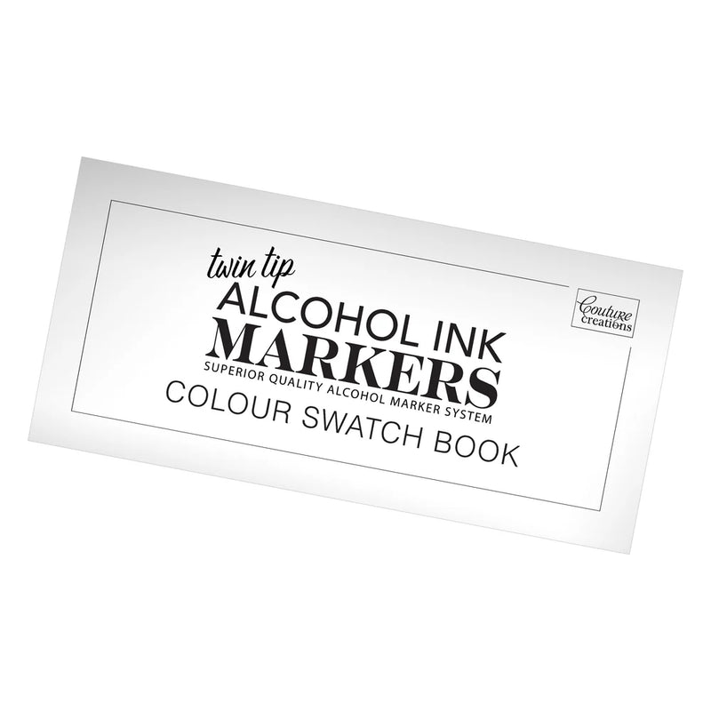 Couture Creations Colour Swatch Book for Twin Tip Ink Markers