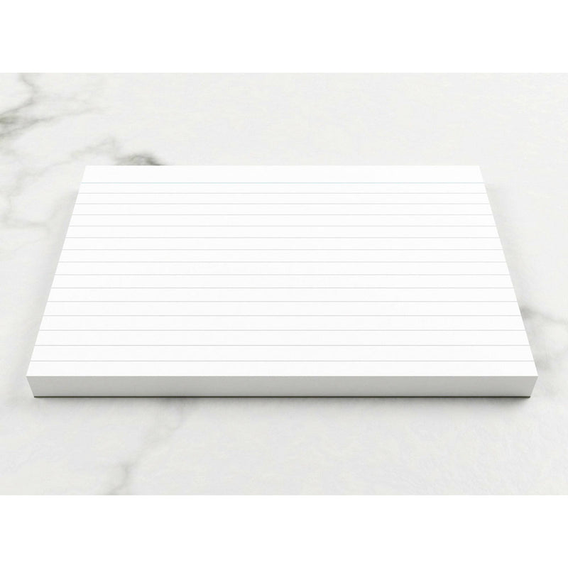 Luxpad Recycled Revision and Presentation Ruled 6x4" White Card Pad