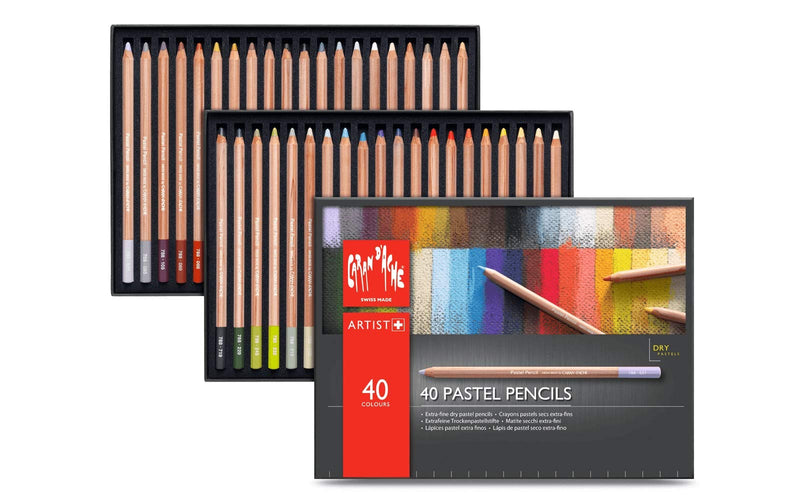 Caran d'Ache Pastel Pencils Set of 40