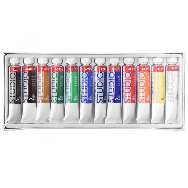 Phoenix 12ml Acrylic Paint Set of 12