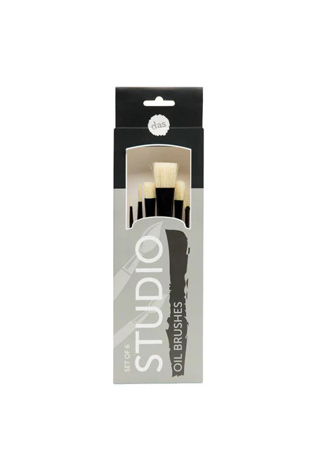 Das Studio Oil Brushes Set of 6