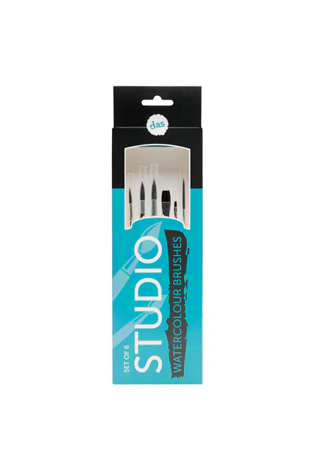 Das Studio Watercolour Brushes Set of 6