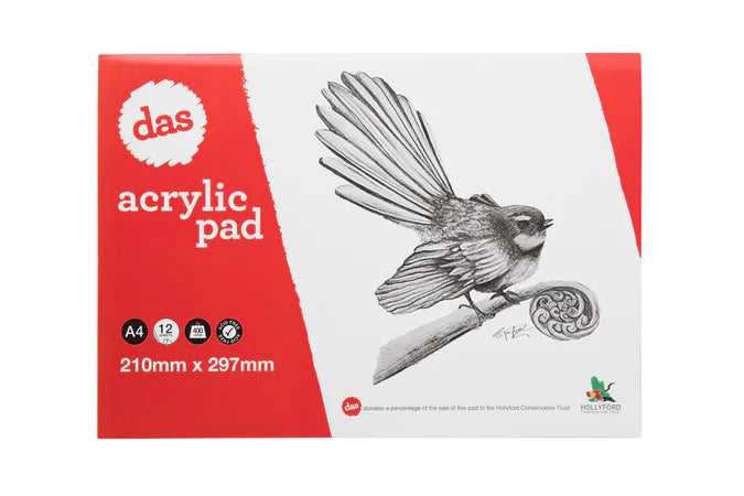 Das 400gsm 12 Sheet Acrylic Pads