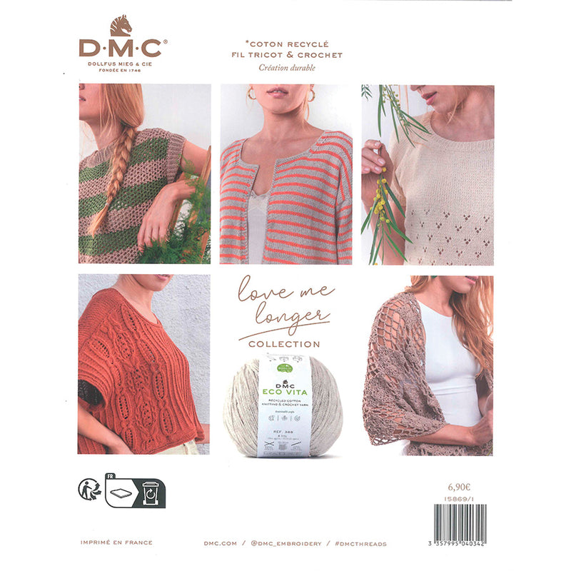 DMC Eco Vita Knitting & Crochet Pattern Book