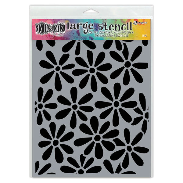 Ranger Dylusions Large 9x12" Spring Bloom Stencil