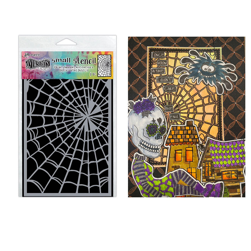 Ranger Dylusions Webs Stencils