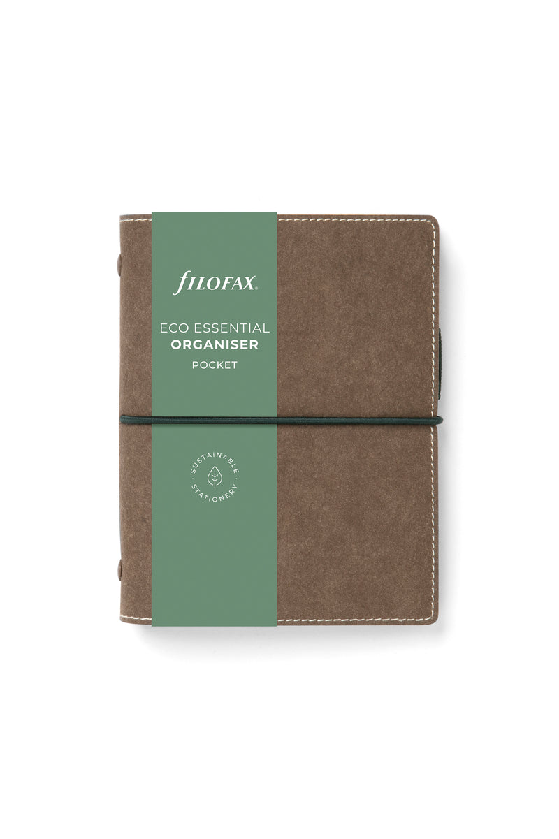 Filofax Eco Essential A5 Dark Walnut Organiser