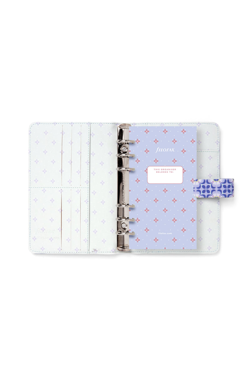 Filofax Mediterranean Personal Blue Organiser