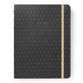 Filofax A5 Refillable Lined Notebooks#Colour_MOONLIGHT BLACK