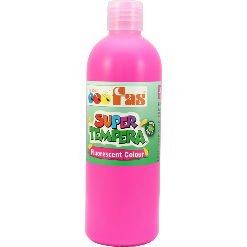 Fas Super Tempera Washable Poster Paints 500ml