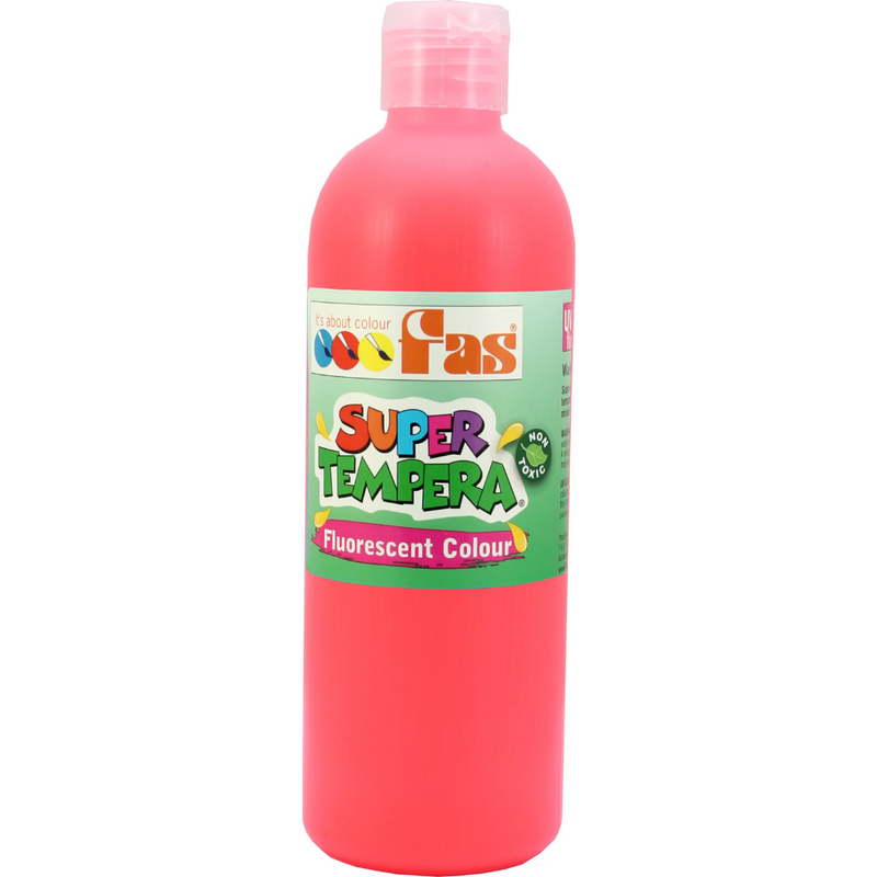 Fas Super Tempera Washable Poster Paints 500ml