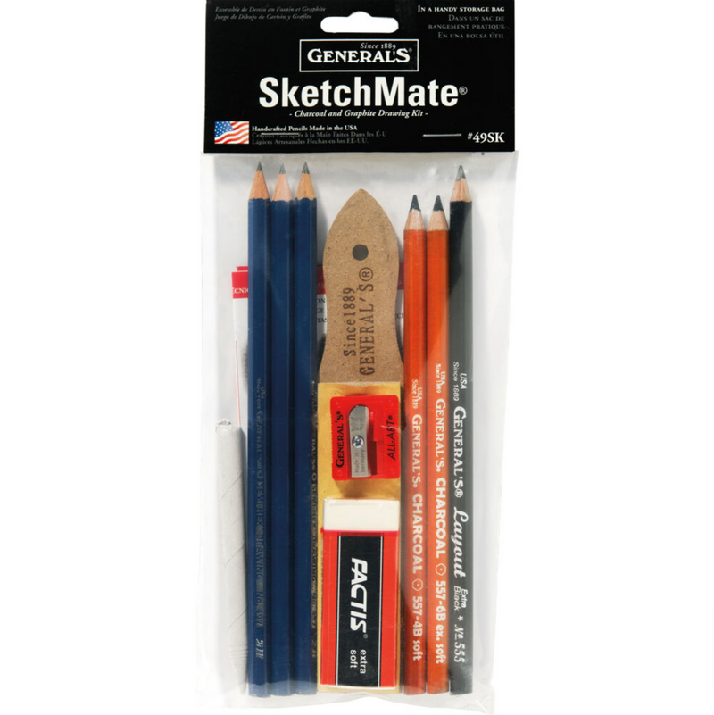 General's Sketchmate Drawing Kit 10pcs