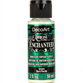 Decoart Americana Enchanted Iridescent Topcoat Paints 59ml#Colour_GREEN