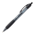 Okin Ballpoint Retractable Pen With Grip Medium - Pack Of 10#Colour_BLACK