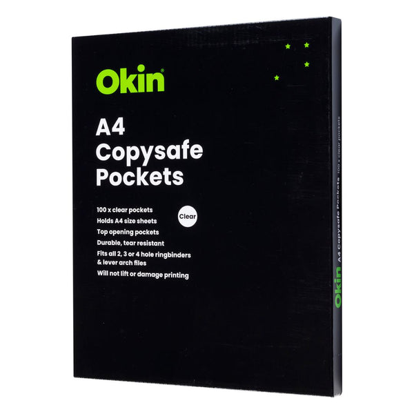 Okin Copysafe Pockets A4 Pack Of 100